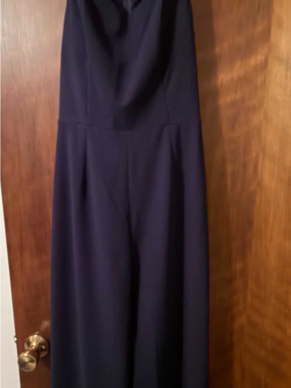 Francesca’s Collection Mi Ami Navy Jumpsuit